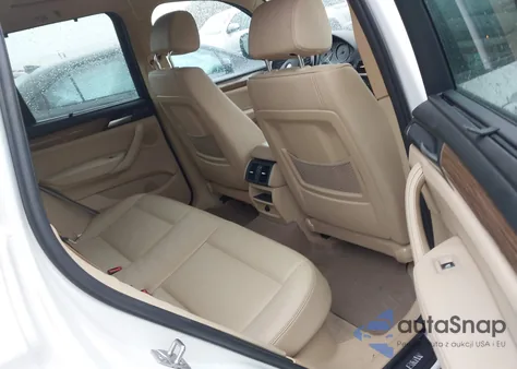 2012 BMW X3 xDrive28I z USA, uszkodzony, nr VIN 5UXWX5C5XCL725679